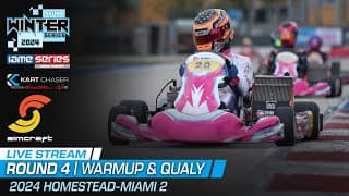 2024 SKUSA Winter Series Rd. 4 - Sunday Warmup & Qualifying