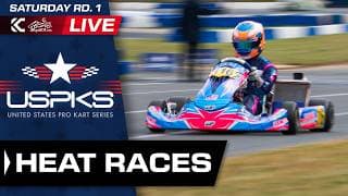 2026 United States Pro Kart Series Rd. 1 - Saturday Heat Races